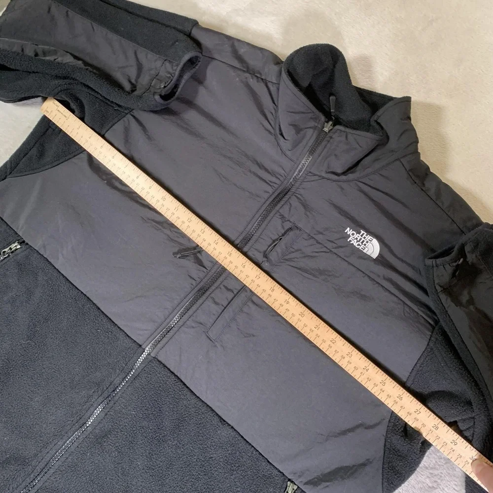 Vintage The North Face Denali Jacket Mens 2XL Black Fleece Full Zip Polartec XXL
